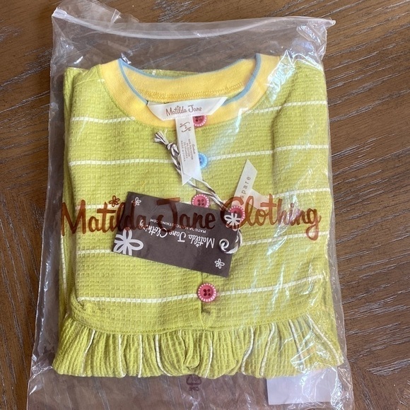 Matilda Jane NWT in Bag Green Dress with Pockets - Picture 5 of 6